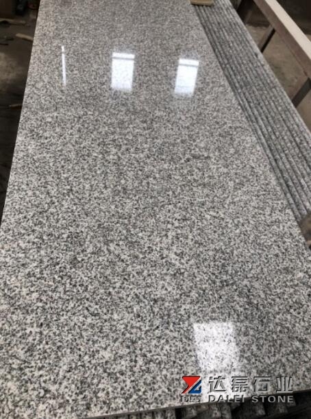 White Bianco Granite With Golden Dot Small Slabs