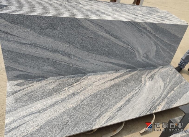 China Juparana Polished Small Slabs Dalei Stone