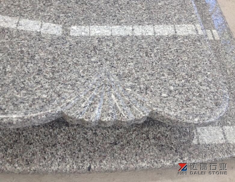 Swan Blue Granite Tombstone Wholesale Dalei Stone