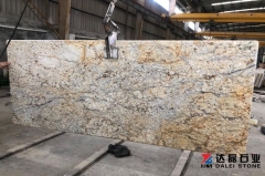 Dalei Stone Wholesale Golden Crystal Granite Countertops From China