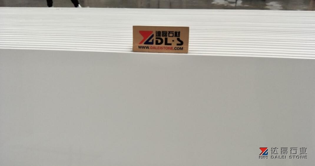 Dalei Engineered Stone Aristone Greece White Quartz Stone Slabs Tiles