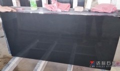 Dalei Engineered Stone Pure Black Quartz Slabs