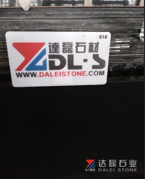 Dalei Engineered Stone Pure Black Quartz Slabs