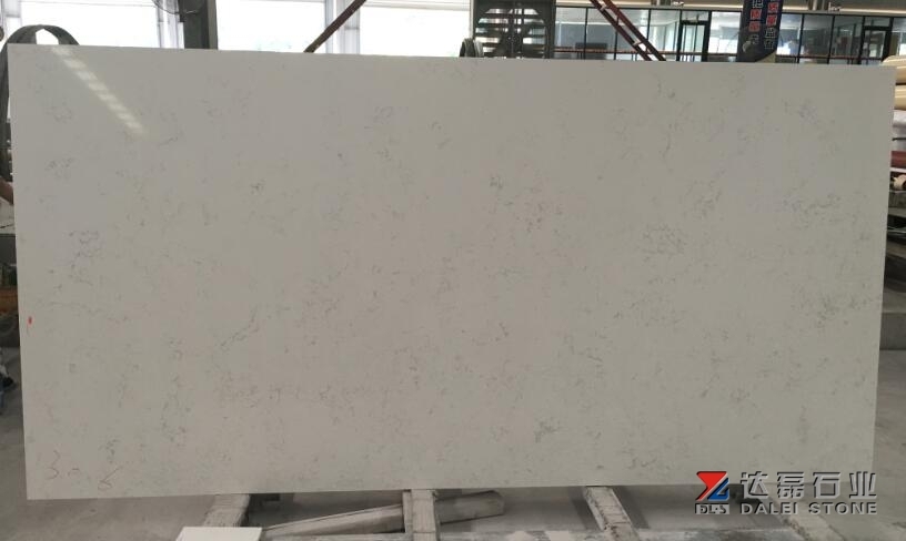 Carrara White Artificial Stone Engineer Stone Slabs