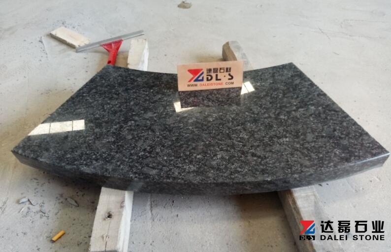 Steel Grey Granite Polished Countertops Tiles Slabs Wholesale Dalei Stone