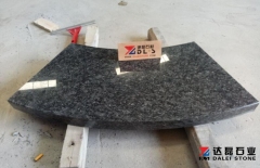 Steel Grey Granite Polished Countertops Tiles Slabs Wholesale Dalei Stone