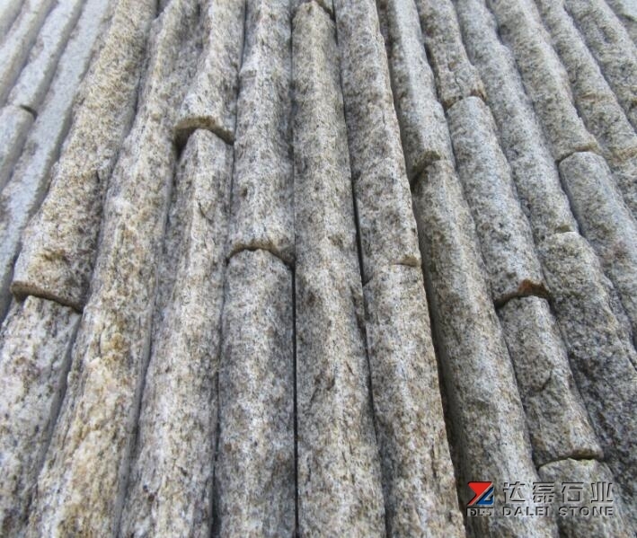 Yellow Rusty Slat Tiles Culture Stone Wholesale