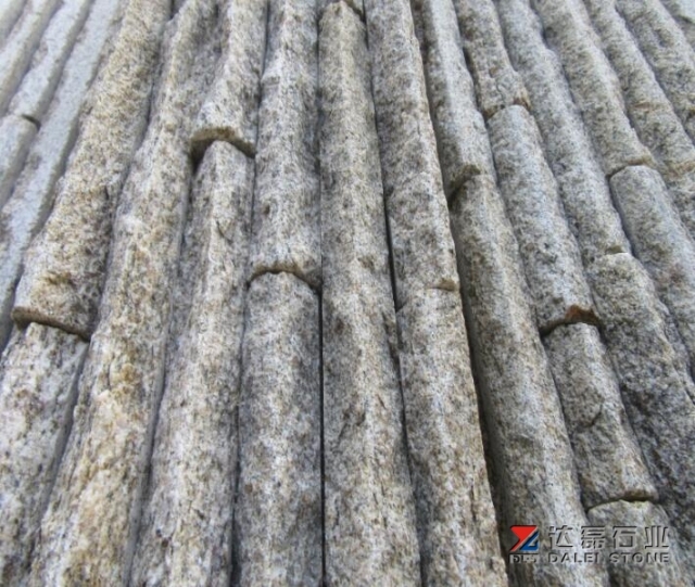 Yellow Rusty Slat Tiles Culture Stone Wholesale
