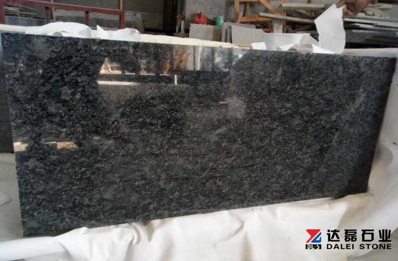Steel Grey Granite Polished Countertops Tiles Slabs Wholesale Dalei Stone