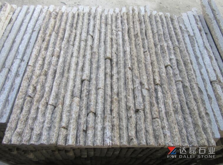 Yellow Rusty Slat Tiles Culture Stone Wholesale