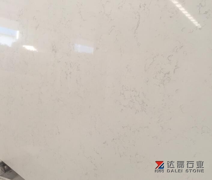 Carrara White Artificial Stone Engineer Stone Slabs