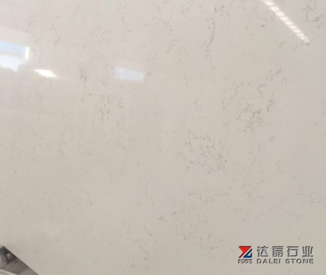 Carrara White Artificial Stone Engineer Stone Slabs