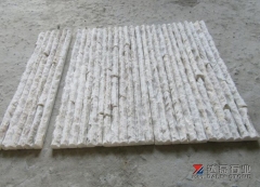 Yellowish White quartz waterfall Panel