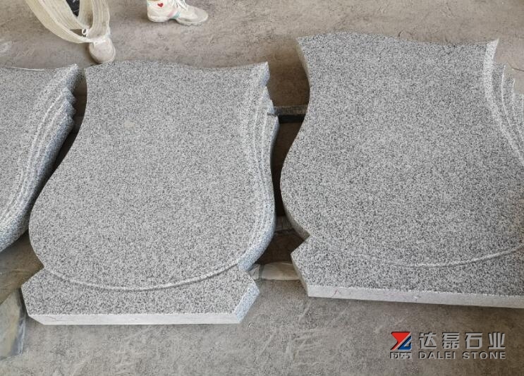 Grey Granite G603 Tombstone Monument Tombstone Headstone to Romania Market