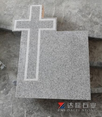 Grey Granite G603 Tombstone Monument Tombstone Headstone to Romania Market