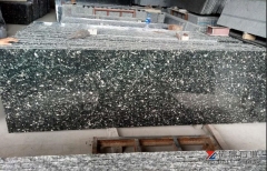 New Emerald Pearl Granite Green Color Granite Small Slabs