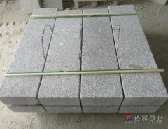 Grey Bianco Granite Kerb Stone Paving Stone Road Stone Sandblasted Finishing Way