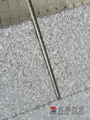 Grey Bianco Granite Kerb Stone Paving Stone Road Stone Sandblasted Finishing Way