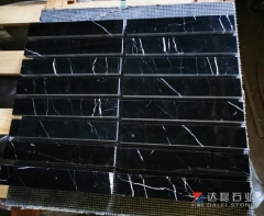 Black Marble Nero Marquina Marble Tiles With White Lines
