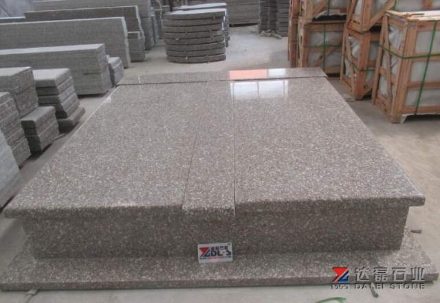 G648 Granite Tombstone Poland Market Wholesale