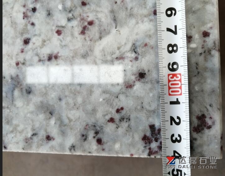 Huana White Granite Countertops With Sinks Eased Edge Polished