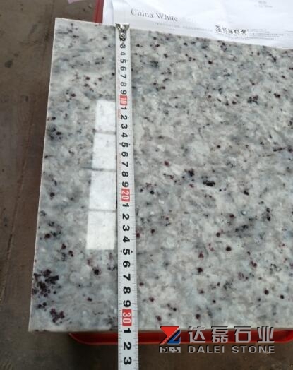Huana White Granite Countertops With Sinks Eased Edge Polished