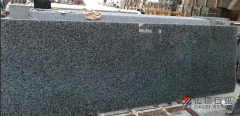 Beautiful Green Color Dark Grey Color Granite Like Ice Veins Polished