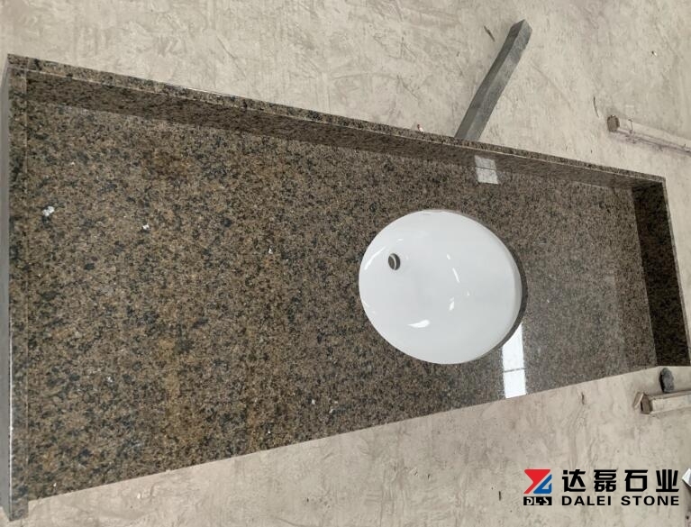 Tropic Brown Granite Countertops With Sinks