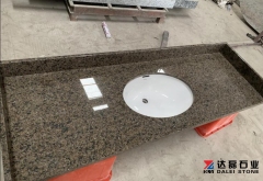 Tropic Brown Granite Countertops With Sinks