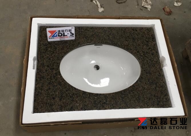 Tropic Brown Granite Countertops With Sinks