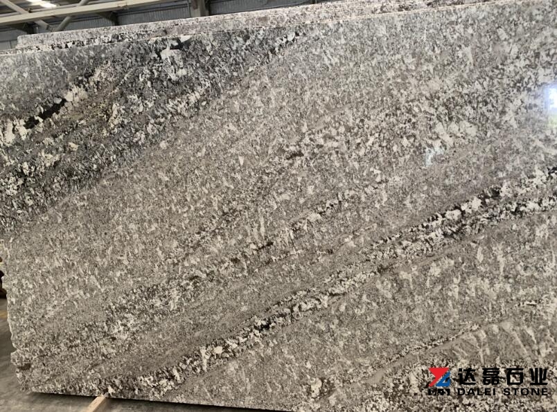 Classical White Sesame Granite Big Slabs Countertops