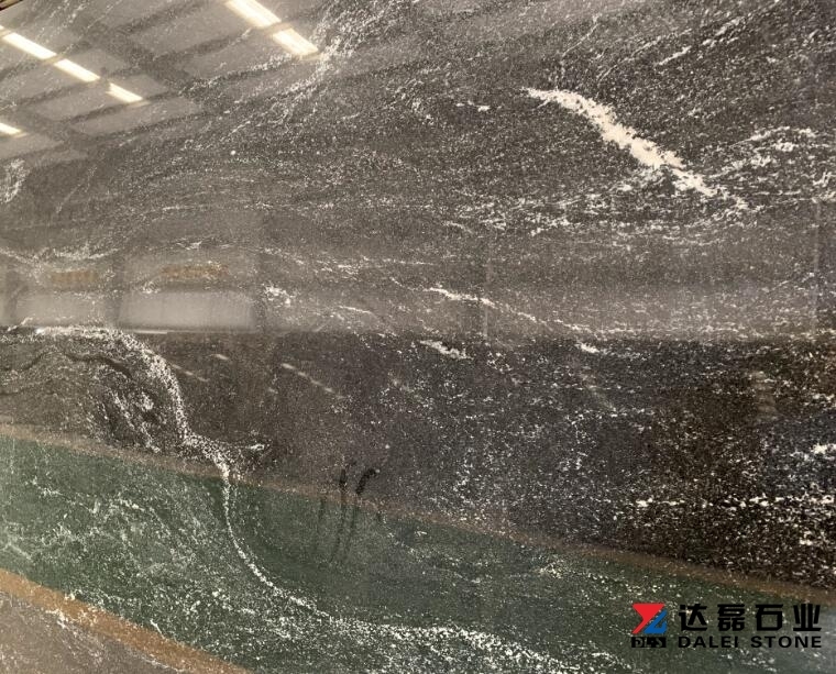 Wiener Black Big Slabs Granite Countertops Wholesale