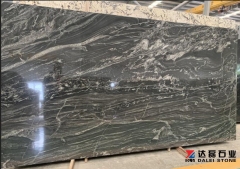 Black and White Lines Granite Big Slabs Countertops