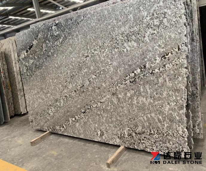 Classical White Sesame Granite Big Slabs Countertops