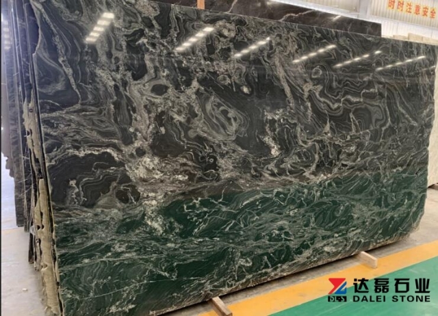 Black and White Lines Granite Big Slabs Countertops