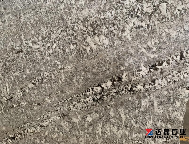 Classical White Sesame Granite Big Slabs Countertops