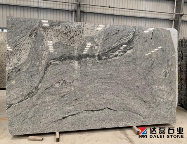 Viscount White Big Slabs Granite Countertops Wholesale