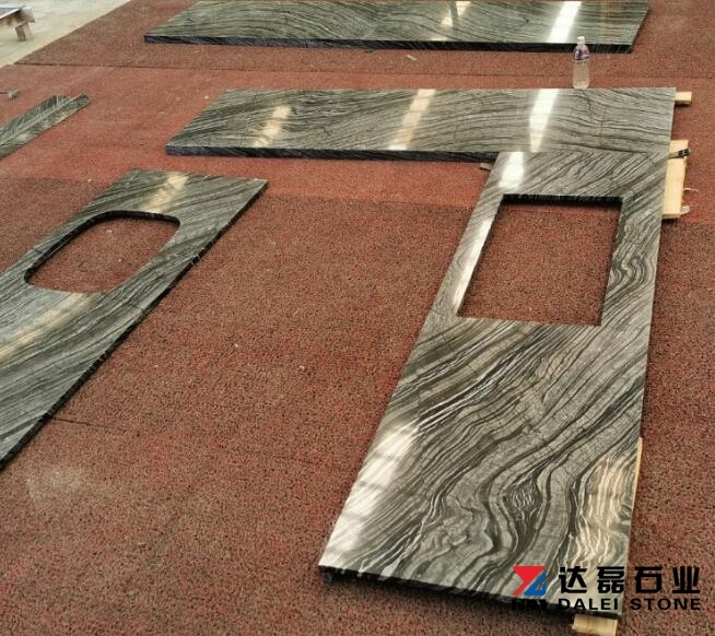Ancient Wood Marble Countertops Classical Color Online Selling