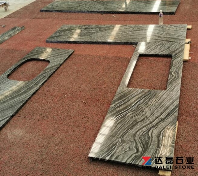 Ancient Wood Marble Countertops Classical Color Online Selling