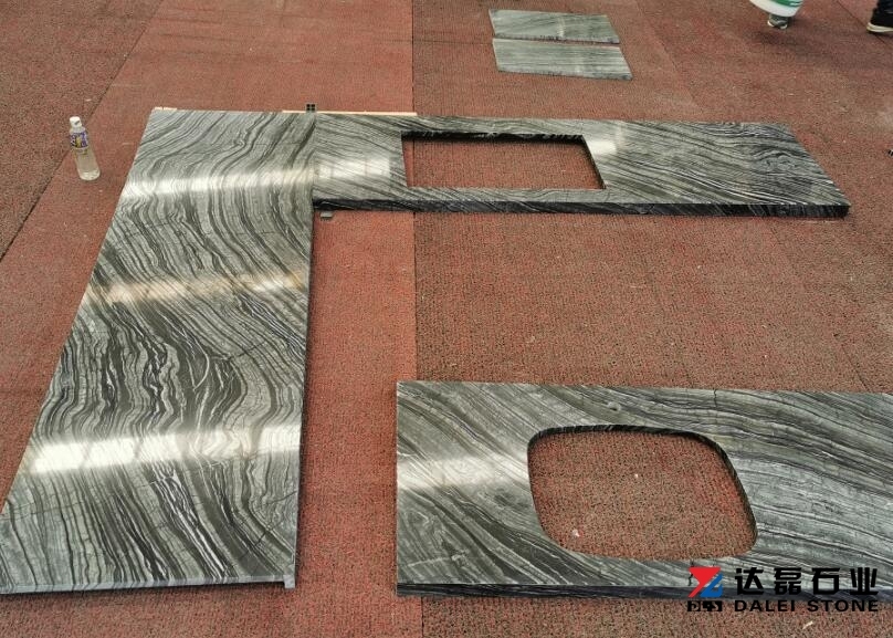 Ancient Wood Marble Countertops Classical Color Online Selling