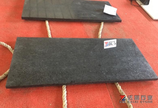 Angola Black Granite Slabs Polished Honed Flamed Black Granite