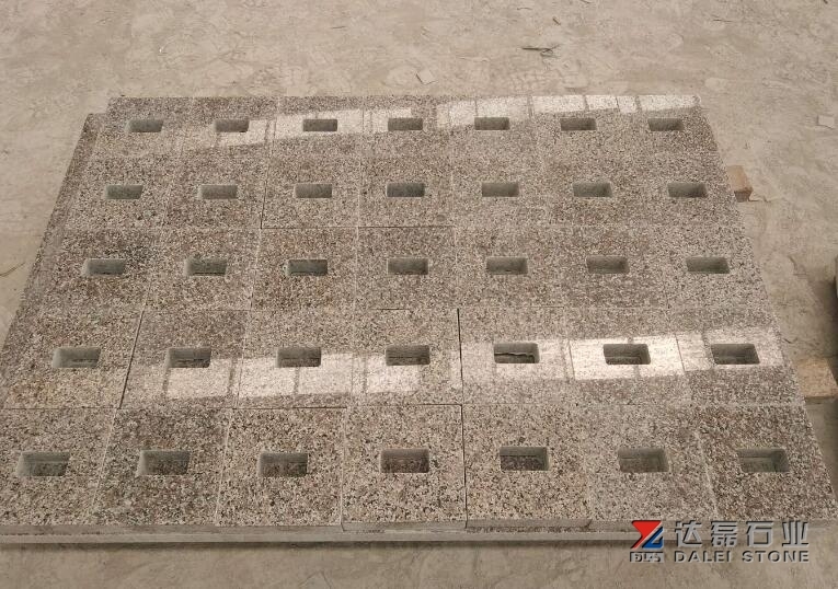 Lotus Flower Headstone Polished Wulian Flower Monument