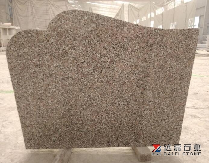 Lotus Flower Headstone Polished Wulian Flower Monument