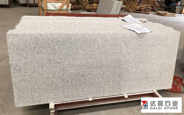 New Pearl White Granite Cut To Size Flamed Tiles Grnaite
