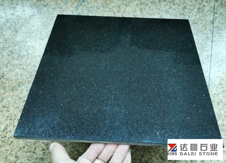 Shanxi Black China Black Granite Thin Tiles Polished