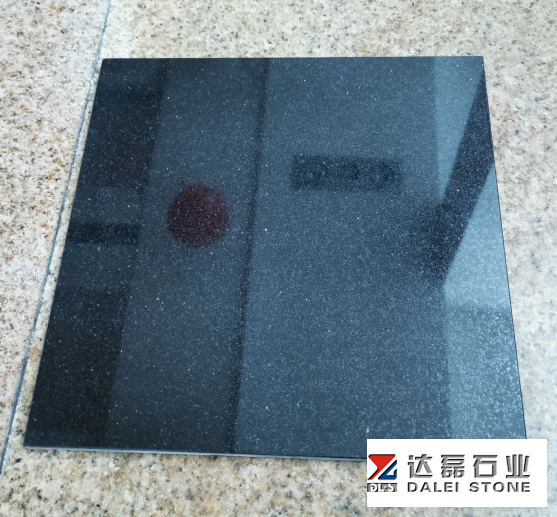 Shanxi Black China Black Granite Thin Tiles Polished
