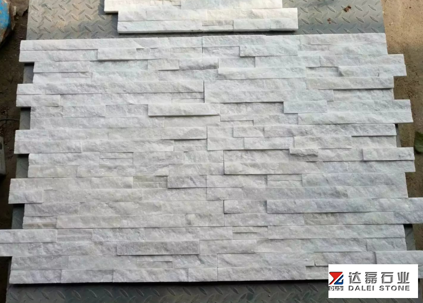 White Quartz Slate Tiles Culture Stone Tiles