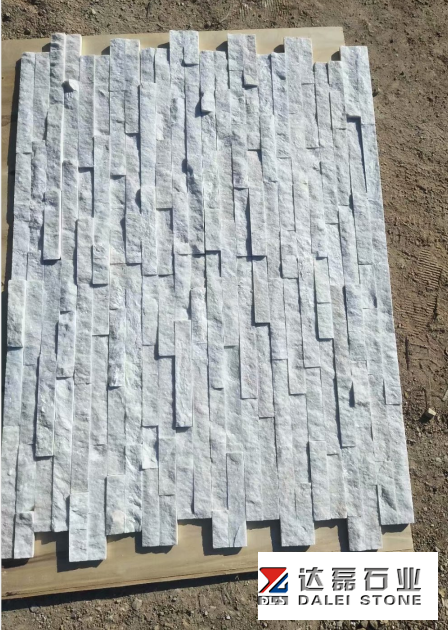 White Quartz Slate Tiles Culture Stone Tiles