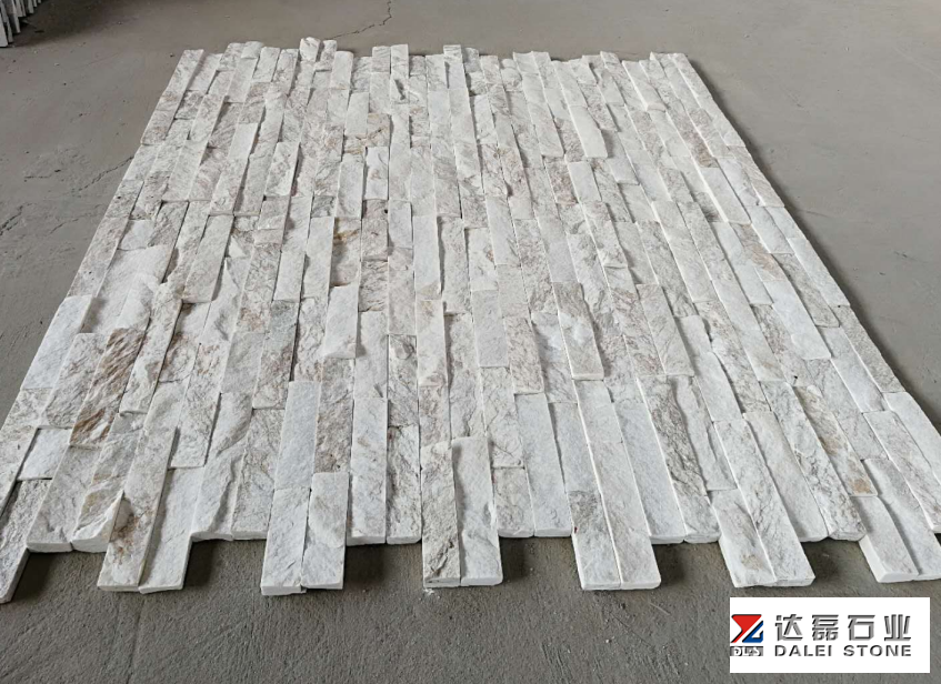 Golden Silk White Culture Stone Tiles