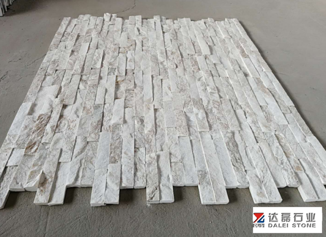 Golden Silk White Culture Stone Tiles